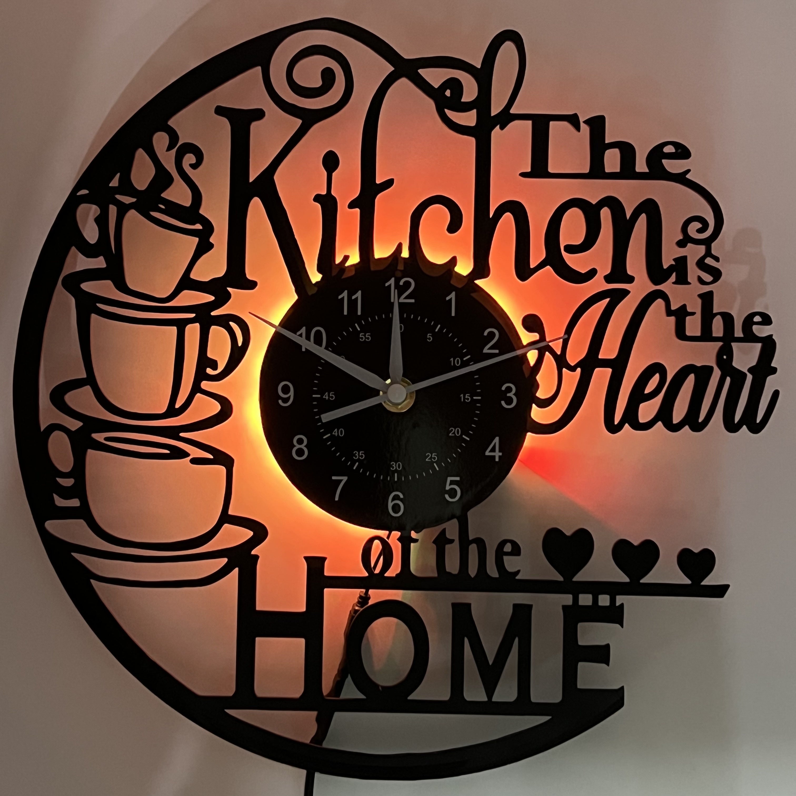 Mood Wall Clock – For a cozy atmosphere