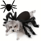 Funny Furry Dog Halloween Costume | Spider Design
