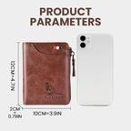 Men's Essentials-Multi-functional RFID Blocking Waterproof Durable PU Leather Wallet