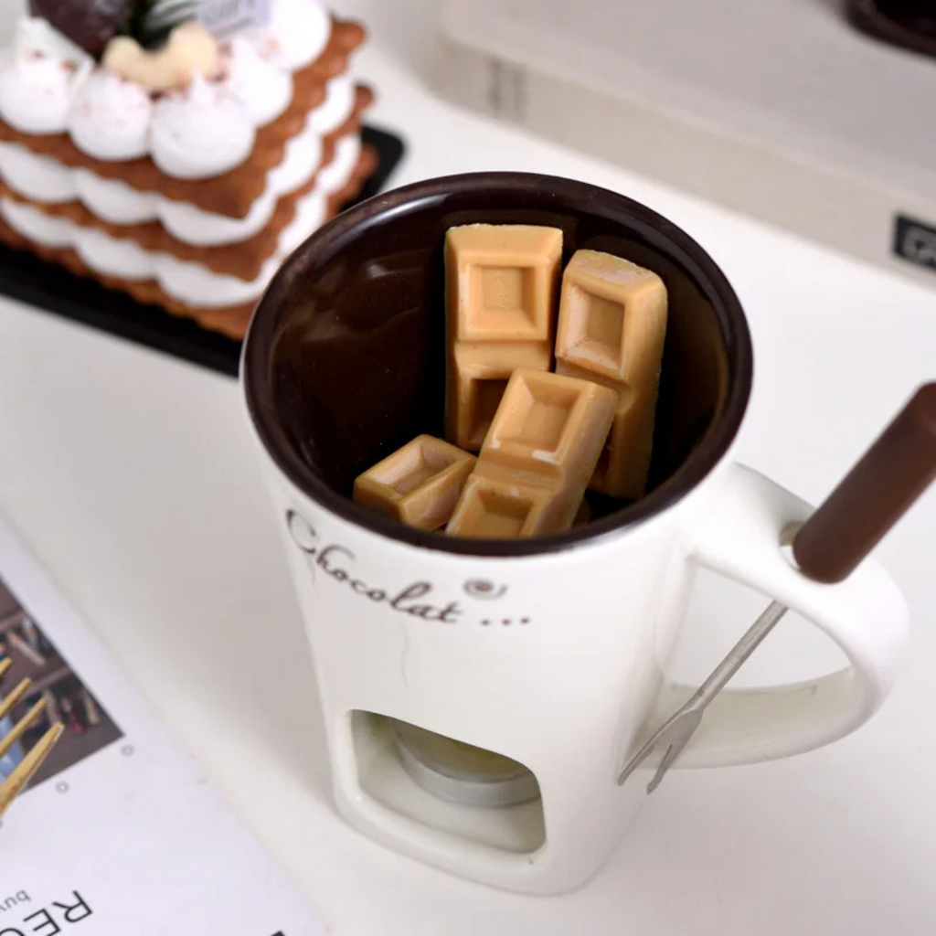 ChocoFondue - Elegant Bowl for Meltable Chocolate & Cheese