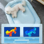 Cooling Pet Mat in Cloud Shape for Summer Comfort