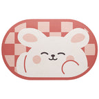 Cute Cartoon Bathroom Super Absorbent Quick Dry Mat