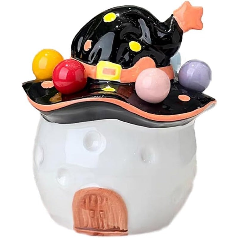 Rainbow Unicorn Ceramic Fruit Fork Set