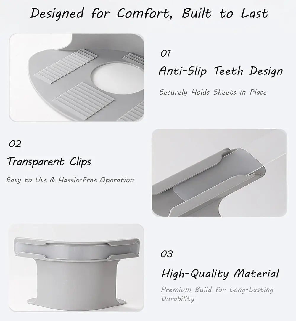 4-piece bed sheet holder set – secure hold for all mattress sizes