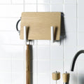 4-piece Self-Adhesive Wall Hooks – sturdy Plastic Hooks for Kitchen, Bathroom & more