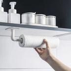 4-piece Self-Adhesive Wall Hooks – sturdy Plastic Hooks for Kitchen, Bathroom & more