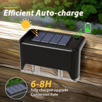 4-Piece Solar Patio Lights – Weatherproof Outdoor Lighting