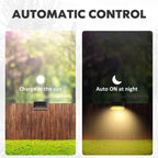 4-Piece Solar Patio Lights – Weatherproof Outdoor Lighting