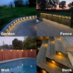 4-Piece Solar Patio Lights – Weatherproof Outdoor Lighting