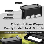 4-Piece Solar Patio Lights – Weatherproof Outdoor Lighting
