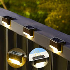 4-Piece Solar Patio Lights – Weatherproof Outdoor Lighting