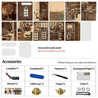 Serenity Coffee House DIY Book Nook Kit