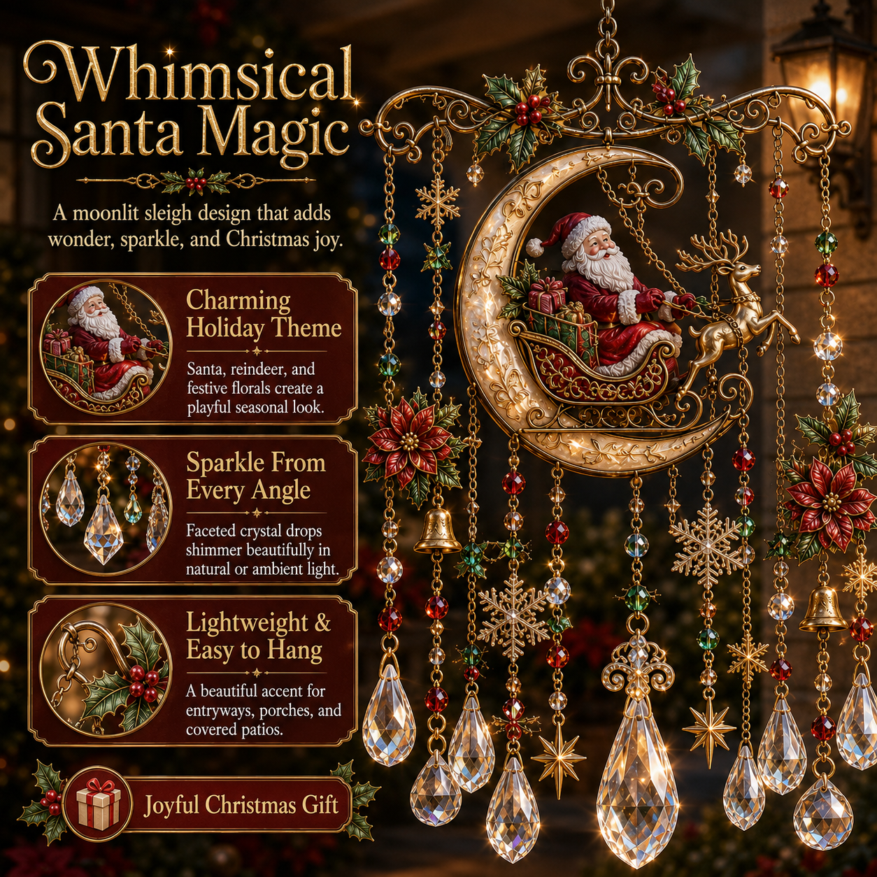 Magical Christmas Wind Chime