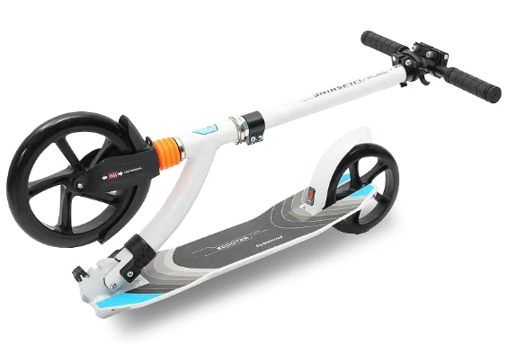 nadle Foldable Three-Wheeled Three-Mode Balance Bike Kids Scooter (Blue)