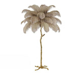 LuxeOstral - Nordic Ostrich Feather Floor Lamp