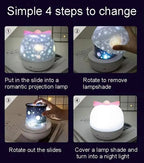 Magical star projector for the children's room