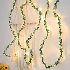 LED string lights with ivy vines – Decorative string lights for indoor and outdoor use