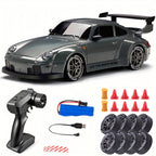 1:24 RC Drift Car | 4WD, LED Wheels & USB Rechargeable for Indoor and Outdoor Racing Fun
