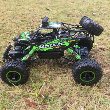 Durable remote-controlled monster truck for off-road adventures