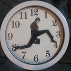 Ministry of Silly Walks Clock