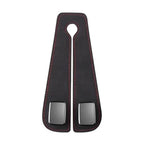 Car Seat Back Double Hook with Phone Holder – PU Leather Organizer