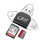 New Multi-Port 4 in 1 Universal SD TF Card Reader
