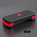 Adjustable fitness stepper for versatile home workouts