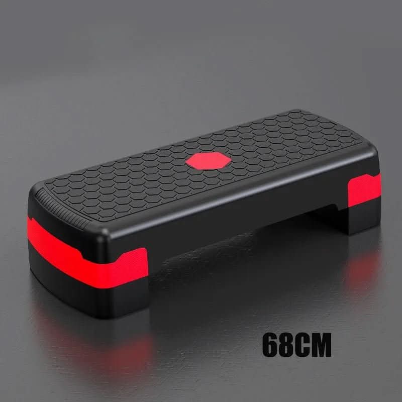 Adjustable fitness stepper for versatile home workouts