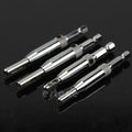 No.1 Self-Centering Drill Bits 4x precise Centered Hinge Drill Set