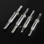 No.1 Self-Centering Drill Bits 4x precise Centered Hinge Drill Set