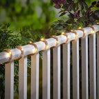 Solar-powered string lights for outdoors – Charming LED decorative lighting