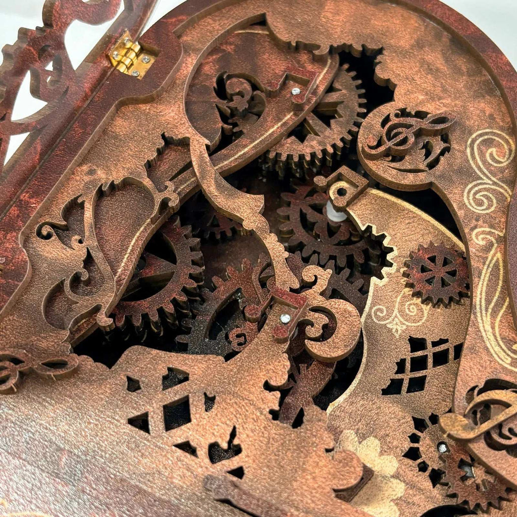 3D Piano DIY Wooden Mechanical Puzzles