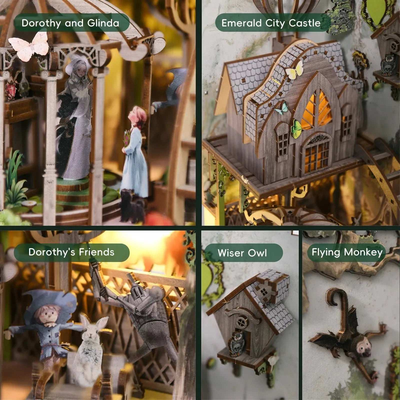 Dorothy's Journey DIY Book Nook Kit