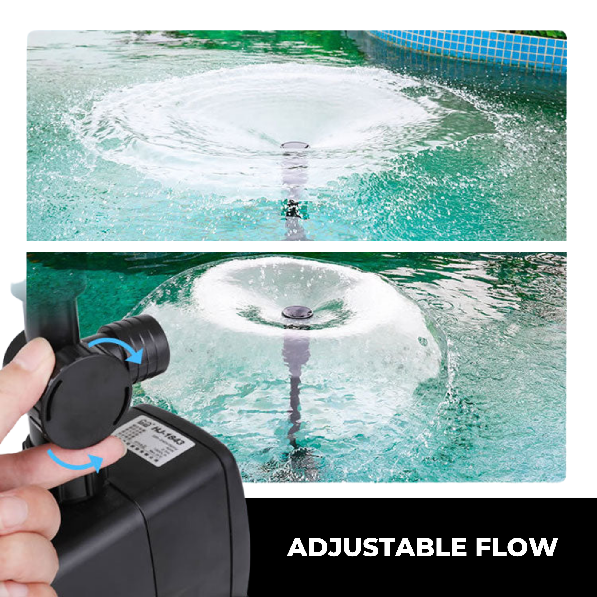 SolarFlow Sun-Powered Fountain Tranquility