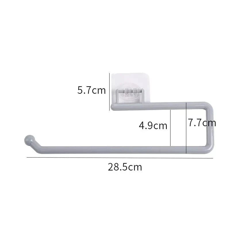 Tissue Hanger,Plastic Paper Roll Holder Wall Mounted