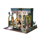 Hair Saloon Mini House Kit l DIY Miniature Kit