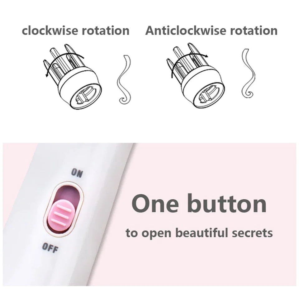 Automatic Hair Curler Double Rotation