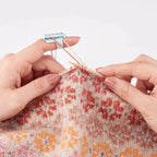 5 pieces | Yarn guide ring – Comfortable knitting & crocheting without finger strain
