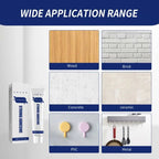 5 Pieces Nail-Free Power Glue – Mold Resistant & Weatherproof for Any Surface
