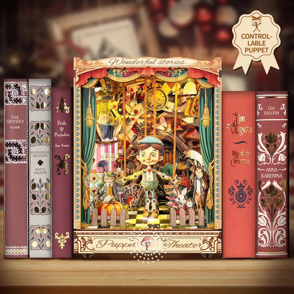 Puppet Theater DIY Book Nook Kit