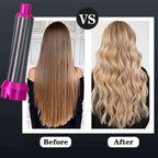 5-in-1 Hair Styler | Auto Curler, Blow Dryer & Flat Brush for All Hair Types at Home