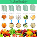 5-in-1 Redating Mandoline Slicer for Crispy, Healthy Vegetable Snacks