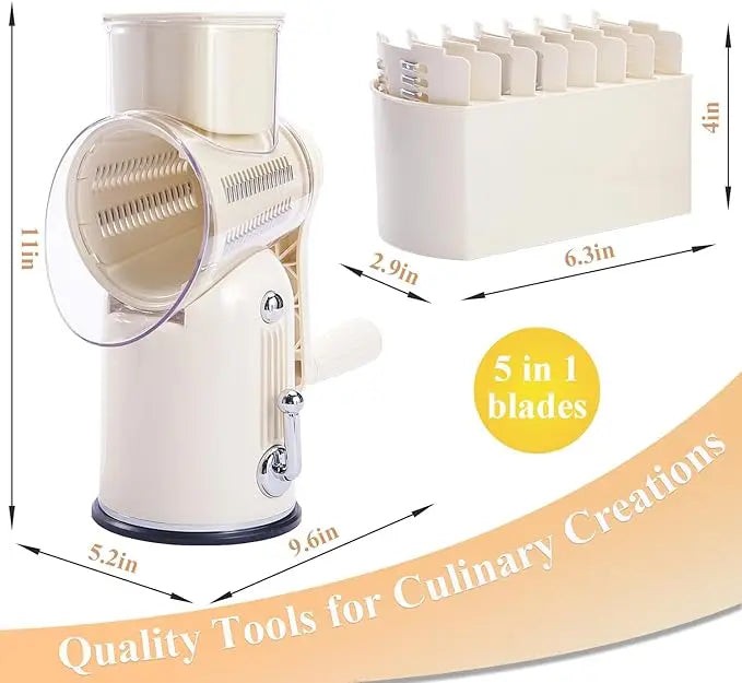 5-in-1 Kitchen Chopper – Effortless Cutting, Dicing and Chopping