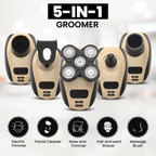 GLIDESONIC – 5-in-1 Grooming Razor for Smooth, Irritation-Free Shaving