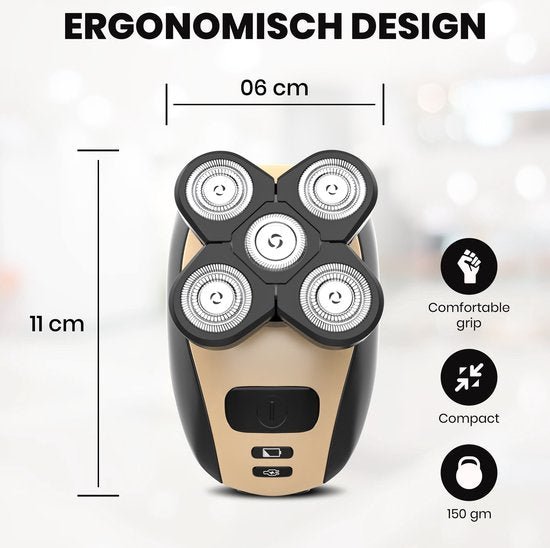 GLIDESONIC – 5-in-1 Grooming Razor for Smooth, Irritation-Free Shaving