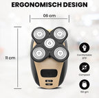 GLIDESONIC – 5-in-1 Grooming Razor for Smooth, Irritation-Free Shaving