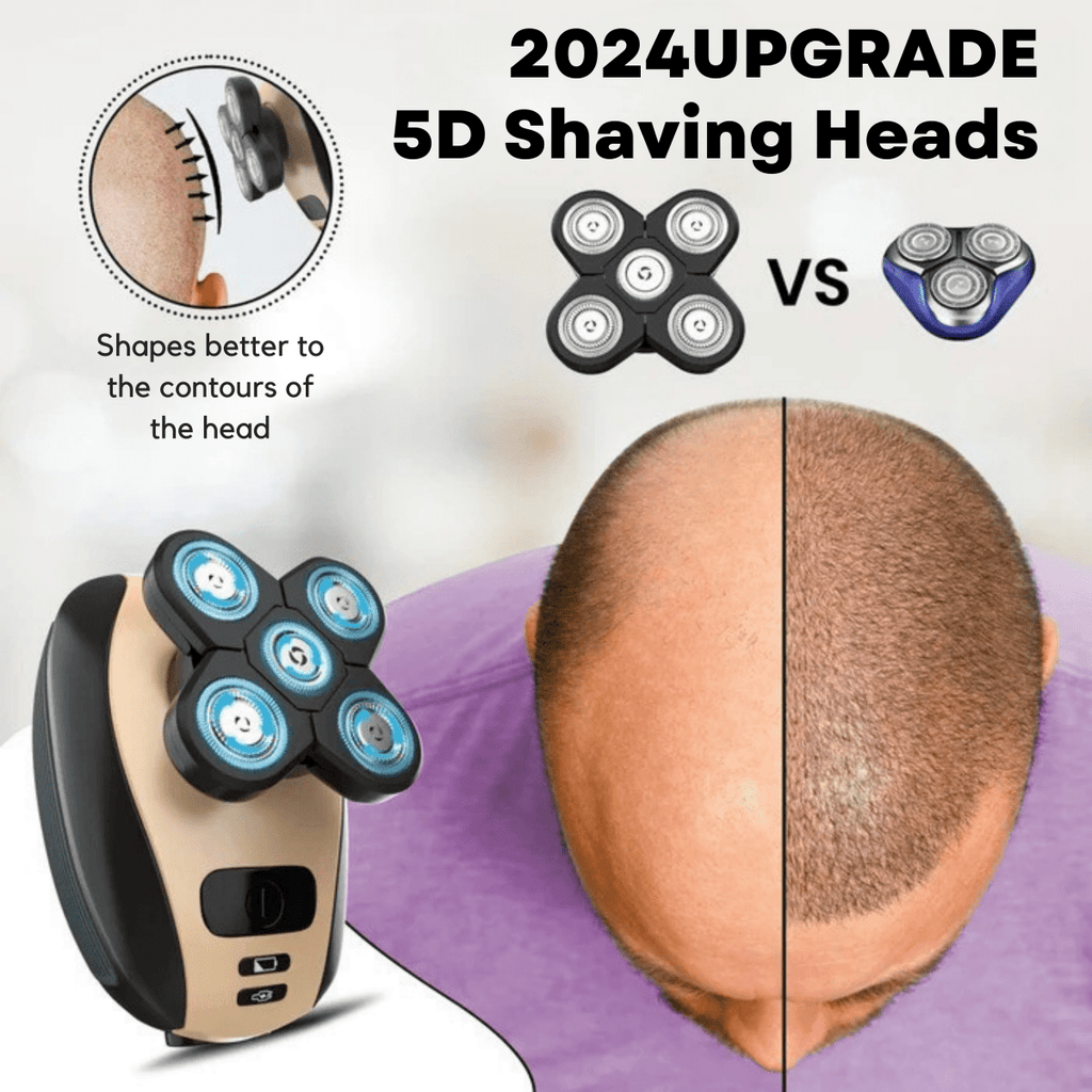 GLIDESONIC – 5-in-1 Grooming Razor for Smooth, Irritation-Free Shaving