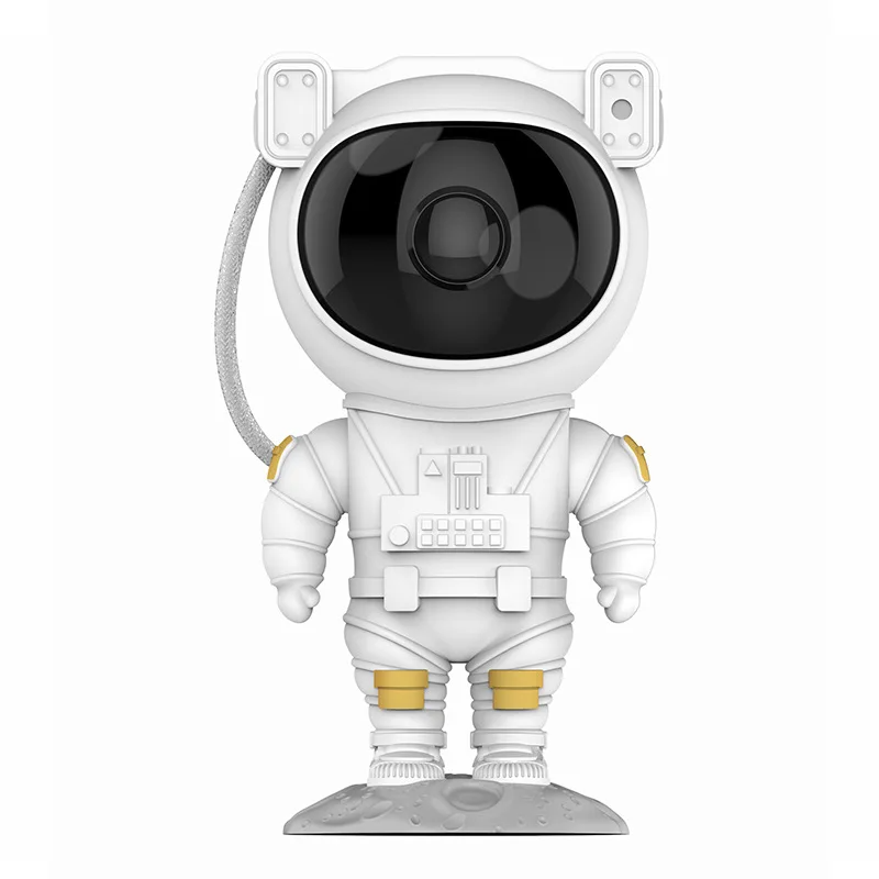 Astronaut Night Light Projector – LED Starry Sky Projector for Children's Room, Soothing Night Light with Galaxy and Space Projection, Dimmable and Adjustable