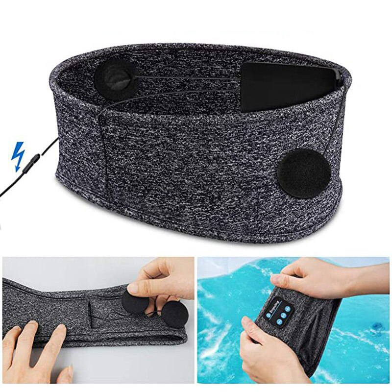 RestRhythm Bluetooth Sleep Mask – Comfortable Music Mask for Relaxation and Sleep