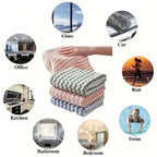 5-Pack: Ultra-soft microfiber dish towels
